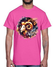 aries 127#- aries- Cotton Tee