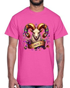 aries 136#- aries- Cotton Tee