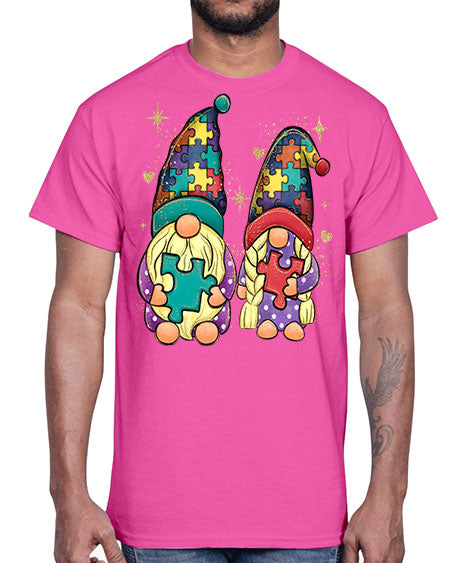autism gnomes- autism- Cotton Tee