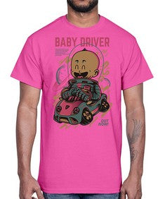 baby driver hnm 245#- art pop art- Cotton Tee