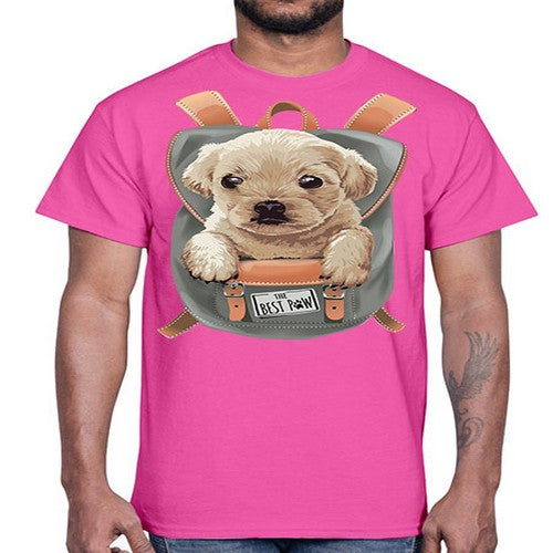 bag pag dog 47#- dogs- Cotton Tee