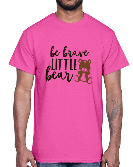 be brave little bear png 29#- bears - animals- Cotton Tee