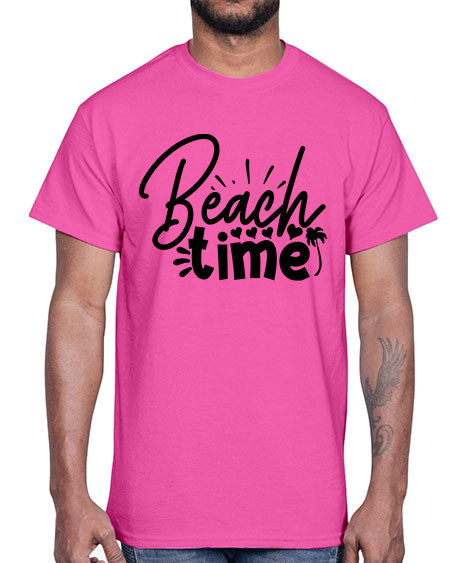 beach time Style 108#- summer- Cotton Tee