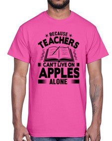 because teacher 19#- teacher- Cotton Tee