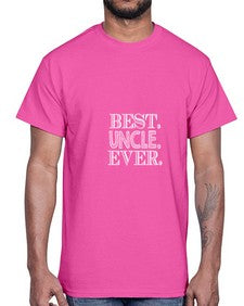 best uncle ever 89#- uncle- Cotton Tee