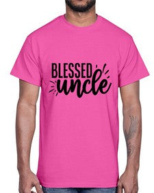 blessed uncle 121#- uncle- Cotton Tee