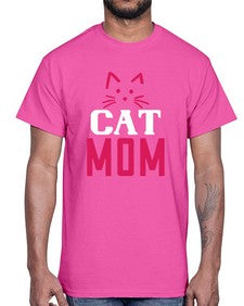 cat mom Style 34#- cats- Cotton Tee