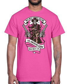 cowboy 351#- western- Cotton Tee