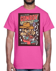 cowboy crunchies 345#- western- Cotton Tee