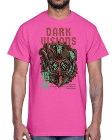 dark visions 367#- art pop art- Cotton Tee