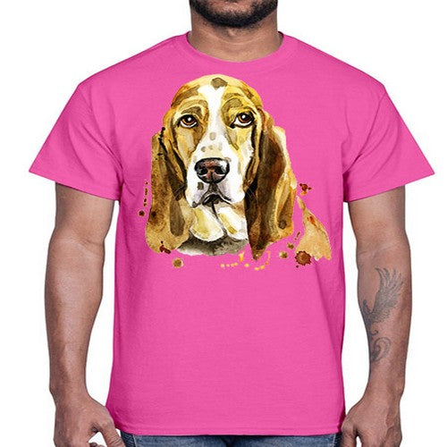 dog 107#- dogs- Cotton Tee