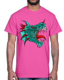 dragon 174#- dragon- Cotton Tee