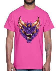 dragon 183#- dragon- Cotton Tee