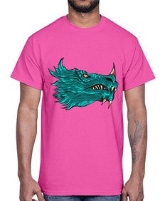 dragon 186#- dragon- Cotton Tee