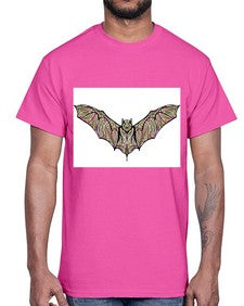 ethnic bat 415#- mandala- Cotton Tee
