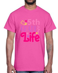 fifth grade life 78#- fifth grade- Cotton Tee