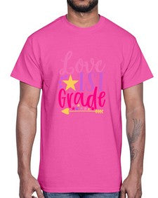 first Grade Love 148#- first grade- Cotton Tee