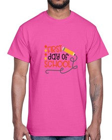 first day of school 113#- first grade- Cotton Tee