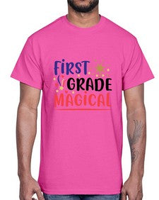 first grade magical 149#- first grade- Cotton Tee