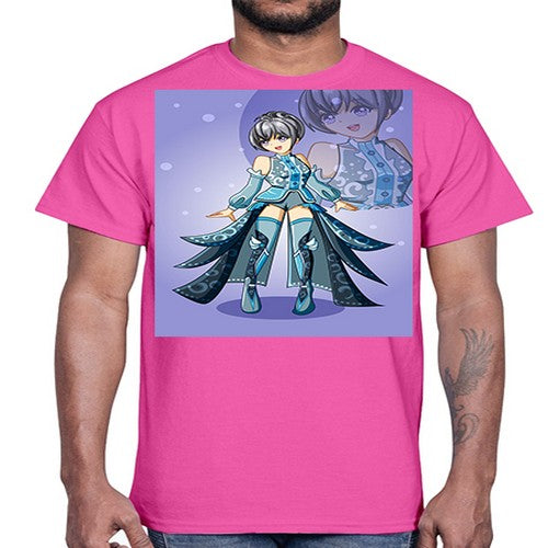 game of beautiful girl140#- anime- Cotton Tee