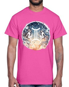 gemini 247#- gemini- Cotton Tee