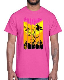 halloween 499#- art pop art- Cotton Tee