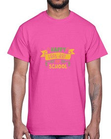 happy last day school 243#- general school- Cotton Tee
