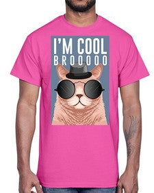 im cool bro 637#- art pop art- Cotton Tee