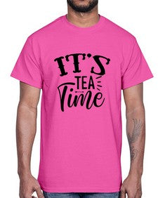 its tea time 1239#- tea- Cotton Tee