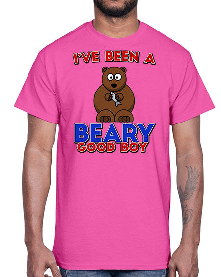 ive been a beary good boy 153#- bears - animals- Cotton Tee