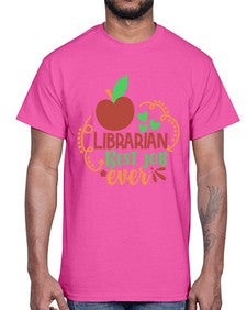 librarian best job ever 473#- librarian- Cotton Tee