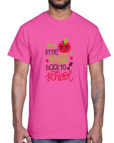 little miss back to school 477#- general school- Cotton Tee