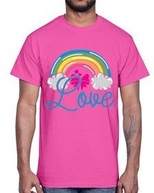 love 276#- unicorn- Cotton Tee