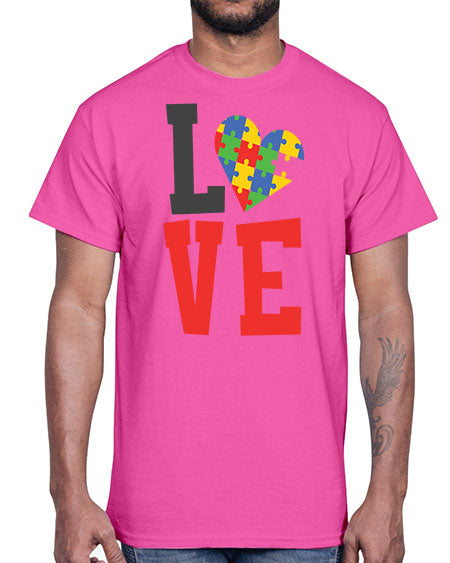 love Style 29#- autism- Cotton Tee