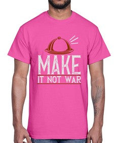 make it not war 323#- cooking- Cotton Tee