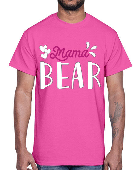mama bear 173#- bears - animals- Cotton Tee