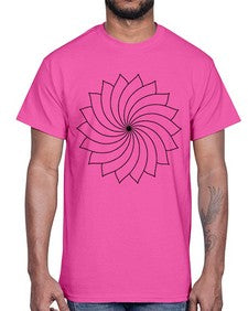 mandala 848#- mandala- Cotton Tee