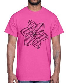 mandala 897#- mandala- Cotton Tee