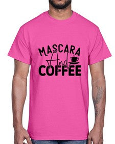 mascare and coffee 1373#- tea- Cotton Tee