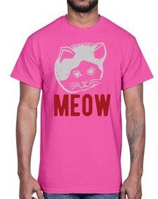 meow Style 69#- cats- Cotton Tee