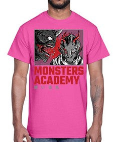 monster academy 938#- art pop art- Cotton Tee