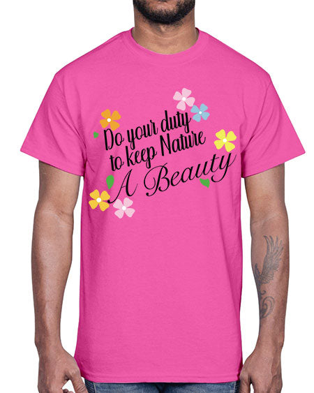 nature beauty 6#- beauty - Cotton Tee