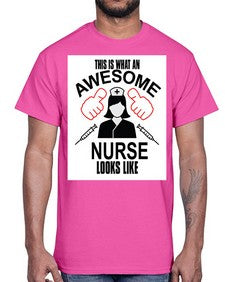 nurse tshirt 1218#- nurse- Cotton Tee