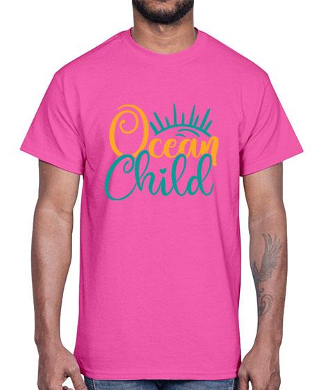 ocean child Style 87#- summer- Cotton Tee
