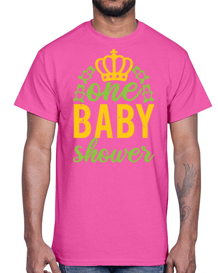 one baby shower Style 172#- baby shower- Cotton Tee