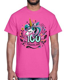 one hundred Day Magical 562#- one hundred days- Cotton Tee