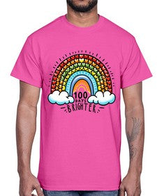 one hundred Days Brighter 565#- one hundred days- Cotton Tee
