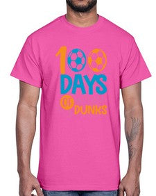 one hundred days of slam dunks 576#- one hundred days- Cotton Tee