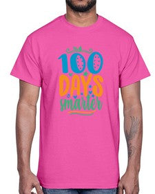one hundred days smarter 578#- one hundred days- Cotton Tee