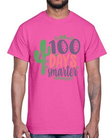 one hundred days smarterr 580#- one hundred days- Cotton Tee